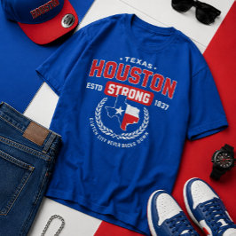 Houston Strong Texas Heritage Vintage Sports Tシャツ