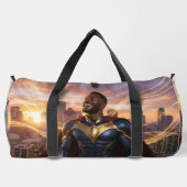 HOUSTON - SUPERHERO ダッフルバッグ (裏面)