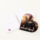 HOUSTON - SUPERHERO ノートブック (内部)