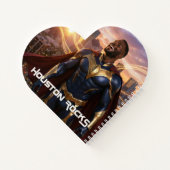 HOUSTON - SUPERHERO ノートブック (裏面)