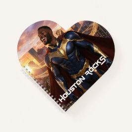 HOUSTON - SUPERHERO ノートブック