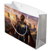 HOUSTON - SUPERHERO ラージペーパーバッグ (裏面アングル)