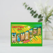 Houston Texas Greeting Postcard ポストカード (スタンド正面)