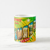 Houston Texas Greeting Postcard Mug コーヒーマグカップ (中央)