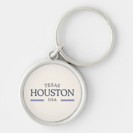 Houston Texas Heritage – Classic Cream キーホルダー