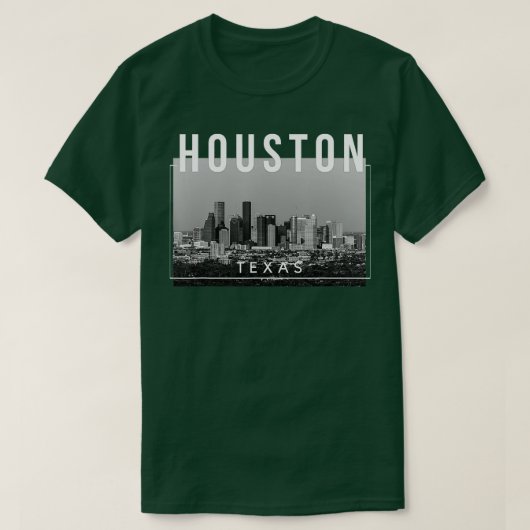 Houston Texas HTown The Big H Tシャツ (デザイン正面)