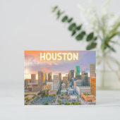 Houston Texas Postcard ポストカード (スタンド正面)