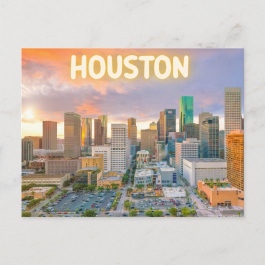 Houston Texas Postcard ポストカード (正面)