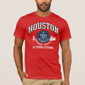 Houston Texas Space City Tシャツ (正面)