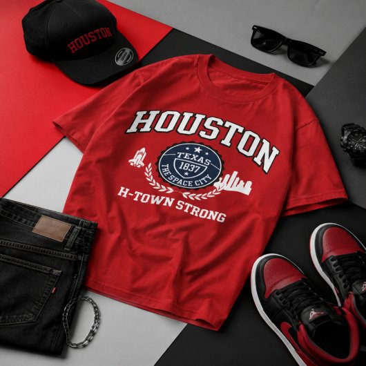 Houston Texas Space City Tシャツ