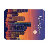 Houston Texas Travel マグネット (横)