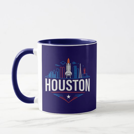 Houston Texas United States of America マグカップ (左)