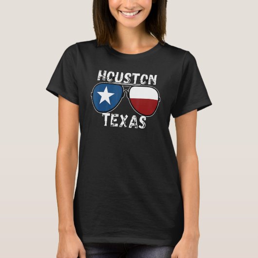 Houston Texas  Vintage Souvenirs 3 Tシャツ (正面)