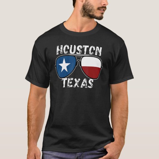 Houston Texas  Vintage Souvenirs 3 Tシャツ (正面)
