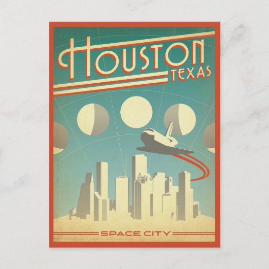 Houston, TX ポストカード (正面)