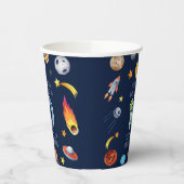 Houston We Have A 10 Year Old 10th Birthday Party 紙コップ (左)