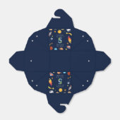 Houston We Have A 5 Year Old 5th Birthday Party フェイバーボックス (折り畳みなし)