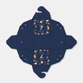 Houston We Have A 7 Year Old 7th Birthday Party フェイバーボックス (折り畳みなし)