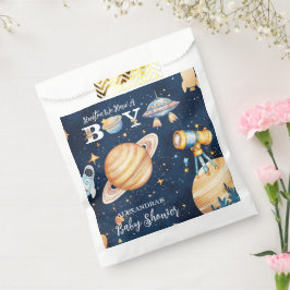 Houston We Have A Boy Outer Space フェイバーバッグ