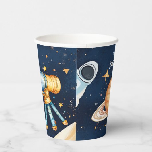 Houston We Have A Boy Outer Space 紙コップ (右)