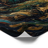 Houston World Cup 2026 Night Reflection Soccer ポスター (角)