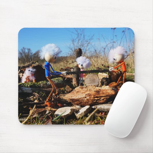 Houtzagerij van de Fubby's. マウスパッド (マウス)