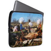 Houtzagerij van de Fubby's. ラップトップスリーブ (正面右)