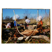 Houtzagerij van de Fubby's. ラージペーパーバッグ (裏面)