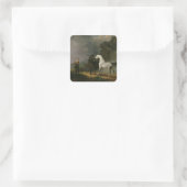 Houyhnhnms 1769年に演説するGulliver (cの油 スクエアシール (バッグ)