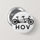 HOVのタンデムの自転車 缶バッジ (正面&裏面)