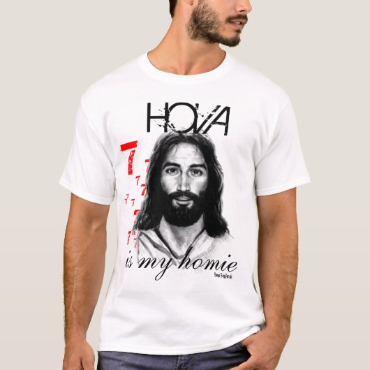 Hovaは私のhomieのティーです Tシャツ (正面)