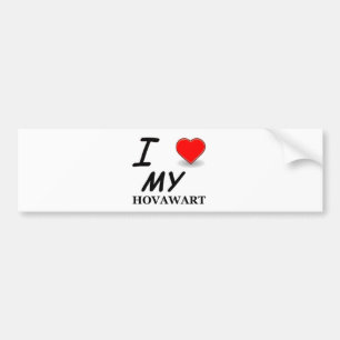 hovawart愛 バンパーステッカー