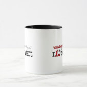 Hovawart (I Love) Mug マグカップ (中央)