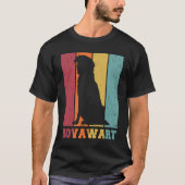 Hovawart Vintage  1 Tシャツ (正面)
