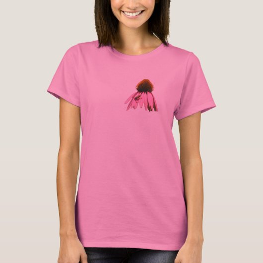 Hoverflyの花 Tシャツ (正面)