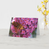 Hoverflyグリーティングカード カード (黄色い花)