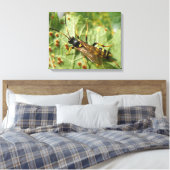 Hoverfly Canvas Print キャンバスプリント (インサイチュ (寝室))