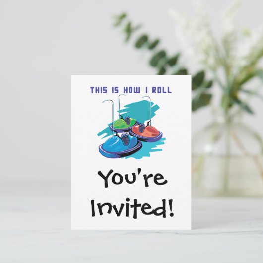 How 転が I (Bumper Cars) 招待状 (スタンド正面)