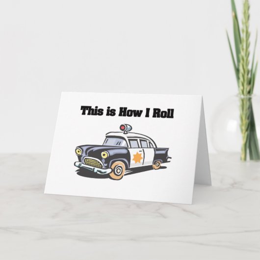 How 転が I (Police/Cop Car) カード (正面)