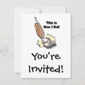 How 転が I (Vacuum Cleaner) 招待状 (正面)