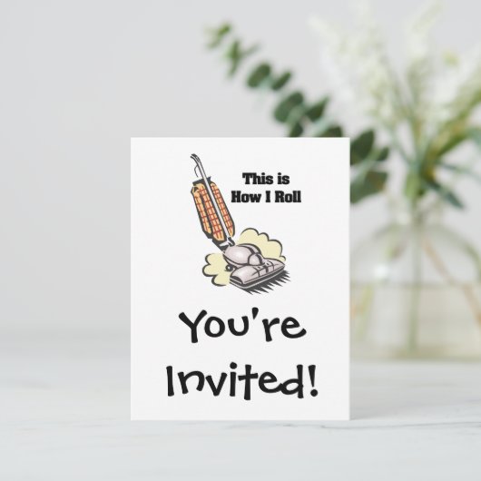 How 転が I (Vacuum Cleaner) 招待状 (スタンド正面)