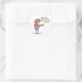 How are you really? スクエアシール (バッグ)