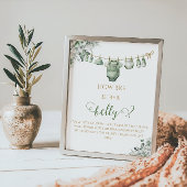 How Big is Her Belly Sage Green Butterfly Game ポスター