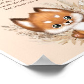 How Big Is Mommy's Belly秋赤ちゃんシャワーゲーム ポスター (角)