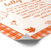 How Big Is Mommy's Belly? Baby Shower Game ポスター (角)