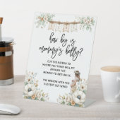 How big is Mommy's Belly Baby Shower Game 台座サイン (インサイチュ)