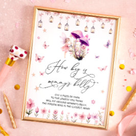 How Big is Mommy's Belly Fairy Garden ポスター