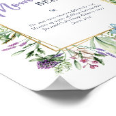 How Big is Mommy's Belly Garden Baby Shower Game ポスター (角)