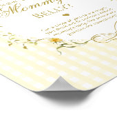 How big is mommys belly Silly Goose gender neutral ポスター (角)