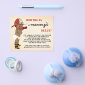 How Big Mommy's Bellyオウムファイアマンシャワーゲームカード チラシ (シングル)